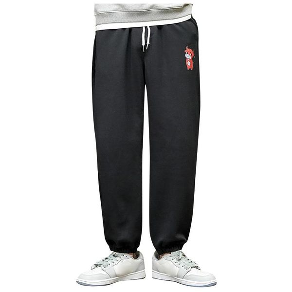 men's pants men sportswear tracksuit bottoms skinny sweatpants trousers fashion streetwear male gyms fitness sports trousers#g37, Black
men's pants men sportswear tracksuit bottoms skinny sweatpants trousers fashion streetwear male gyms fitness sports trousers#g37, Black