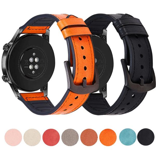 watch bands strap for garmin vivoactive 4 band active/venu 2 leather silicone wristband replace watchband soft bracelet 22mm, Black;brown
watch bands strap for garmin vivoactive 4 band active/venu 2 leather silicone wristband replace watchband soft bracelet 22mm, Black;brown