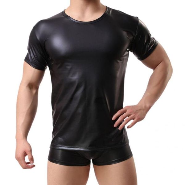 men's casual shirts party shirt wet look slim muscle vest stretchy men club wear costume for daily, White;black
men's casual shirts party shirt wet look slim muscle vest stretchy men club wear costume for daily, White;black