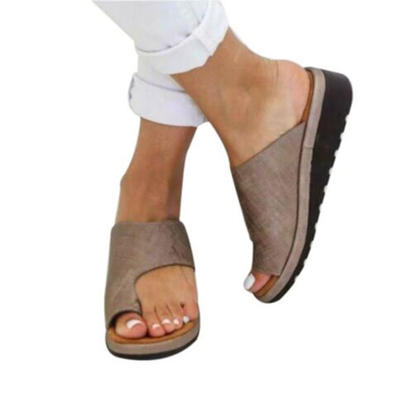 slippers 2021 women leather comfy platform flat ladies casual soft clip toe foot correction sandal orthopedic bunion corrector, Black
slippers 2021 women leather comfy platform flat ladies casual soft clip toe foot correction sandal orthopedic bunion corrector, Black