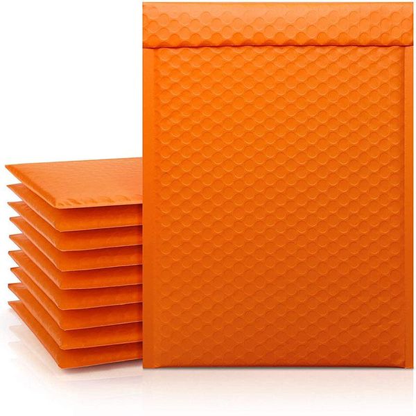packing bags mailing 50pcs orange bubble padded envelopes for mailer gift packaging self seal courier storage bag mail shipment
packing bags mailing 50pcs orange bubble padded envelopes for mailer gift packaging self seal courier storage bag mail shipment