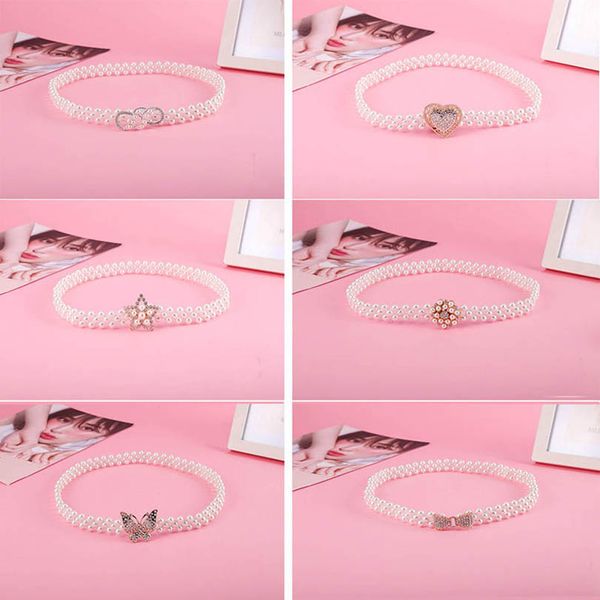 children belts pearl kids teenage girls accessories abdominal skinny belt dress student decoration flower b7133, Black
children belts pearl kids teenage girls accessories abdominal skinny belt dress student decoration flower b7133, Black