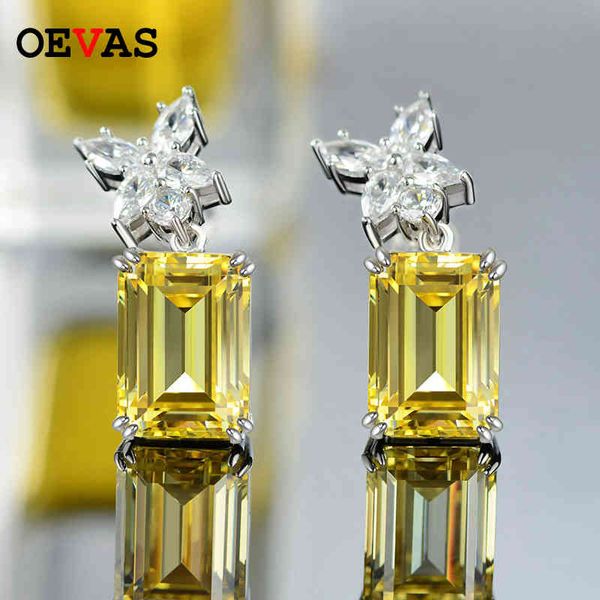 oevas 5a+ yellow zircon stud earrings for women 925 sterling silver sparking cz flower earrings wedding jewelry 210325, Golden;silver
oevas 5a+ yellow zircon stud earrings for women 925 sterling silver sparking cz flower earrings wedding jewelry 210325, Golden;silver