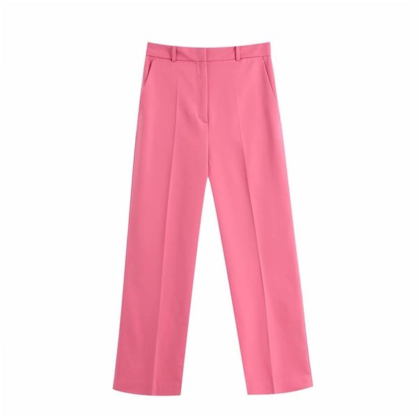 summer women straight pants solid casual brand buttons pockets flat full length female ol trousers clothes 210513, Blue
summer women straight pants solid casual brand buttons pockets flat full length female ol trousers clothes 210513, Blue