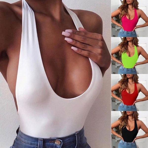 womail halter bodysuit women sleeveless backless overalls rompers jumpsuit summer 2021 ropa verano mujer women's jumpsuits &, Black;white
womail halter bodysuit women sleeveless backless overalls rompers jumpsuit summer 2021 ropa verano mujer women's jumpsuits &, Black;white