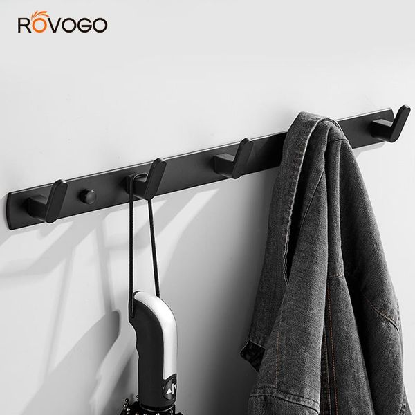 robe hooks rovogo coat rack with 3/4/5/6 wall mounted, metal hook rail for hat towel purse robes bathroom entryway
robe hooks rovogo coat rack with 3/4/5/6 wall mounted, metal hook rail for hat towel purse robes bathroom entryway