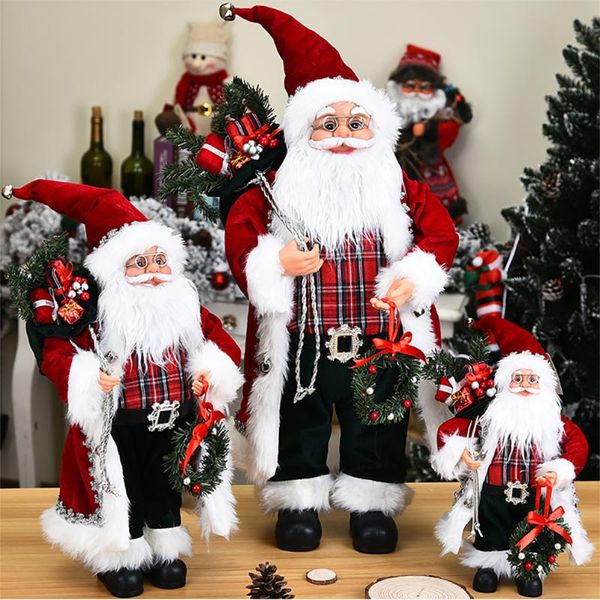 christmas decorations santa claus dolls standing figurine holiday decoration ornaments layout window gifts
christmas decorations santa claus dolls standing figurine holiday decoration ornaments layout window gifts