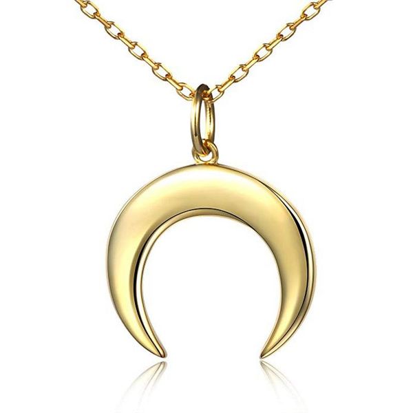 pendant necklaces charm night sky half moon necklace, horn shape men and women general fashion give each other the gift, Silver
pendant necklaces charm night sky half moon necklace, horn shape men and women general fashion give each other the gift, Silver