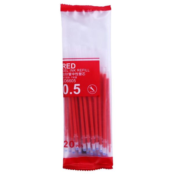 signature rods gel pen refills 20 pcs 0.5mm full needle tube writing stationery 3 colors ink to choose office products student, Black;red
signature rods gel pen refills 20 pcs 0.5mm full needle tube writing stationery 3 colors ink to choose office products student, Black;red