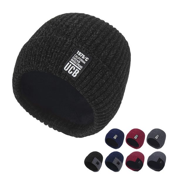 autumn and winter wool chenille knitted cover hat plush thickened men's outer cold proof bib ear protection cotton hat, Blue;gray
autumn and winter wool chenille knitted cover hat plush thickened men's outer cold proof bib ear protection cotton hat, Blue;gray