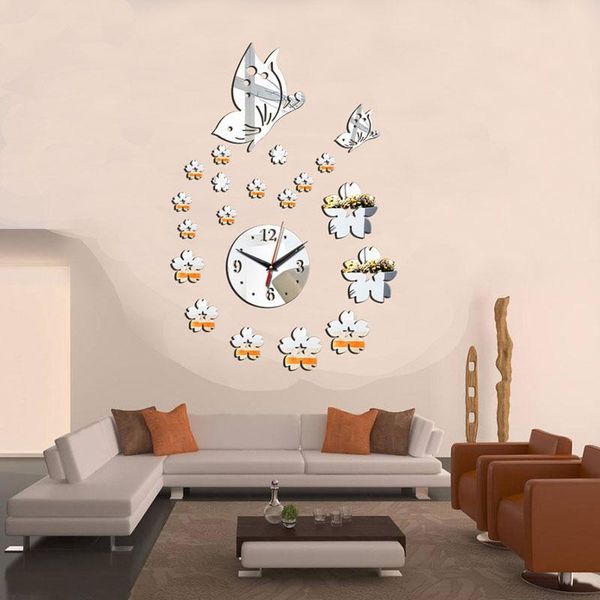 wall clocks 2021 3d diy stereo butterfly mirror acrylic resistant non toxic sticker clock mute self-adhesive water & steam
wall clocks 2021 3d diy stereo butterfly mirror acrylic resistant non toxic sticker clock mute self-adhesive water & steam