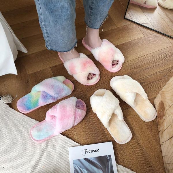 woman slippers winter fluffy fur slides female house furry slipper indoor luxury shoes open toe ladies colorful flats shoe, Black
woman slippers winter fluffy fur slides female house furry slipper indoor luxury shoes open toe ladies colorful flats shoe, Black