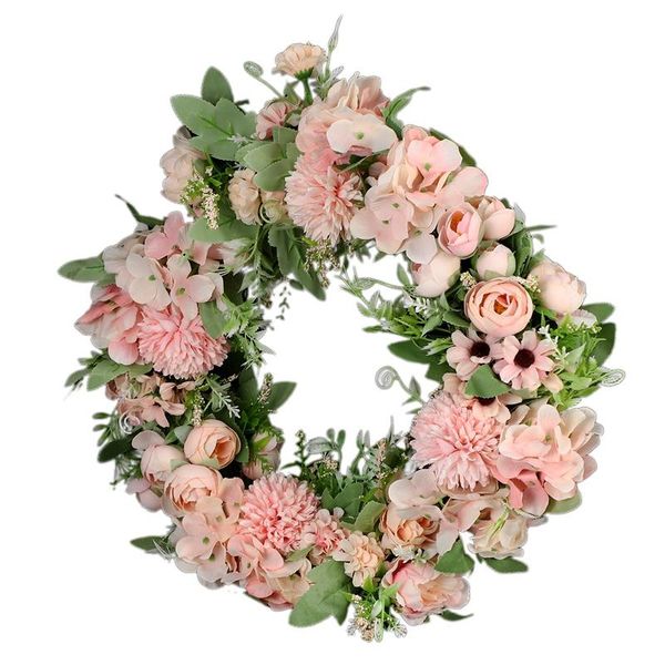decorative flowers & wreaths artificial peony flower wreath 15.7 inch door with green leaf spring for front wedding wall home decor
decorative flowers & wreaths artificial peony flower wreath 15.7 inch door with green leaf spring for front wedding wall home decor