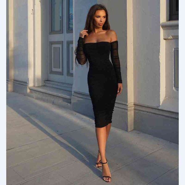 superior quality of women autumn strapless sleeve mesh bandage female dress club, Black;gray
superior quality of women autumn strapless sleeve mesh bandage female dress club, Black;gray