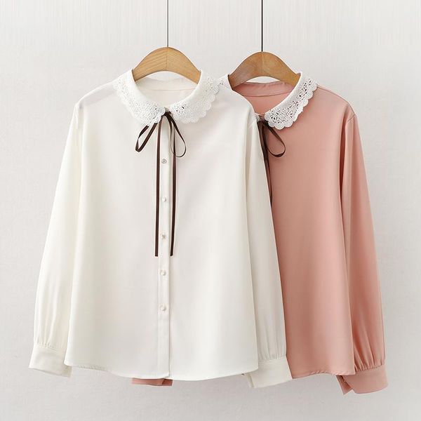 women's blouses & shirts women and 2021 feminine blouse long sleeve casual white turn-down collar ol style loose
women's blouses & shirts women and 2021 feminine blouse long sleeve casual white turn-down collar ol style loose