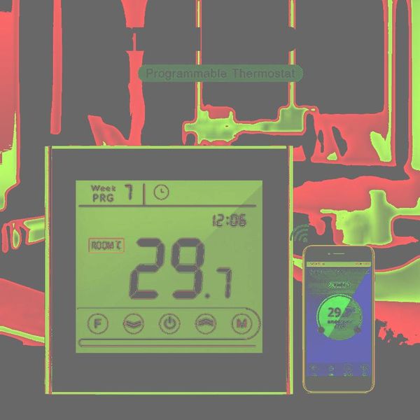smart home control wifi thermostat temperature controller led display touchscreen backlight remote gas/electric/water heating
smart home control wifi thermostat temperature controller led display touchscreen backlight remote gas/electric/water heating