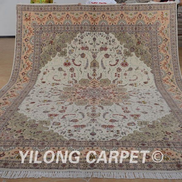 carpets yilong 9'x12' oriental persian carpet silk wool exquisite hand knotted rugs (1372)
carpets yilong 9'x12' oriental persian carpet silk wool exquisite hand knotted rugs (1372)