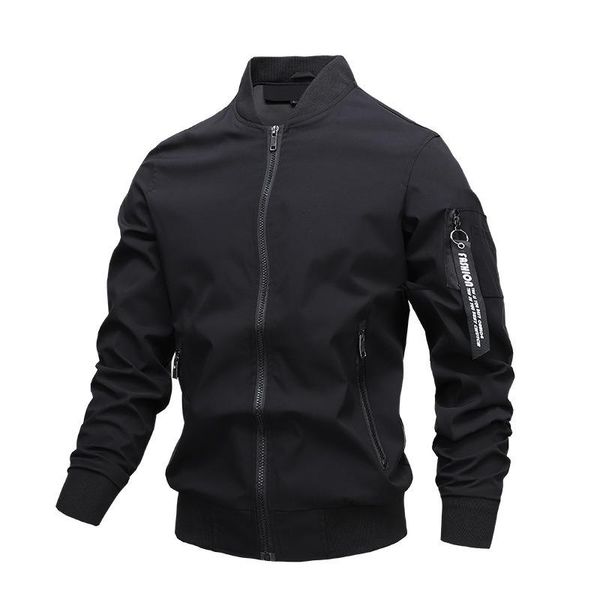 men's jackets men's casual pure color spring and autumn korean fashion trendy, Black;brown
men's jackets men's casual pure color spring and autumn korean fashion trendy, Black;brown