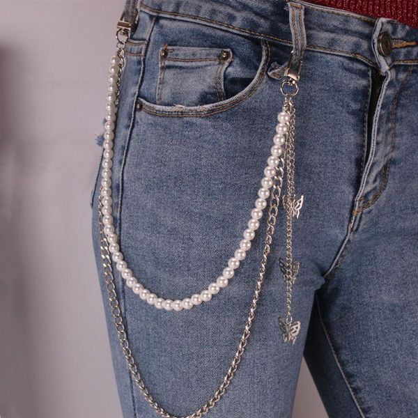 bum belt chain punk trouser hipster hip hop keyring butterfly pearl long keychain street jewelry belts, Black;brown
bum belt chain punk trouser hipster hip hop keyring butterfly pearl long keychain street jewelry belts, Black;brown
