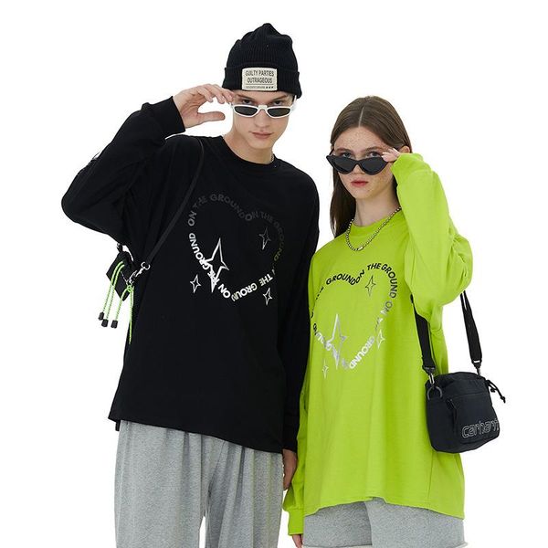 men's hoodies & sweatshirts japanese harajuku reflective letter print sweatshirt for men and women urban streetwear hip hop loose cotto, Black
men's hoodies & sweatshirts japanese harajuku reflective letter print sweatshirt for men and women urban streetwear hip hop loose cotto, Black