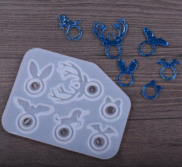 craft tools 6 designs in one piece animal ring rings silicon mold mould for epoxy resin jewelry beads making diy 4 sizes pick
craft tools 6 designs in one piece animal ring rings silicon mold mould for epoxy resin jewelry beads making diy 4 sizes pick