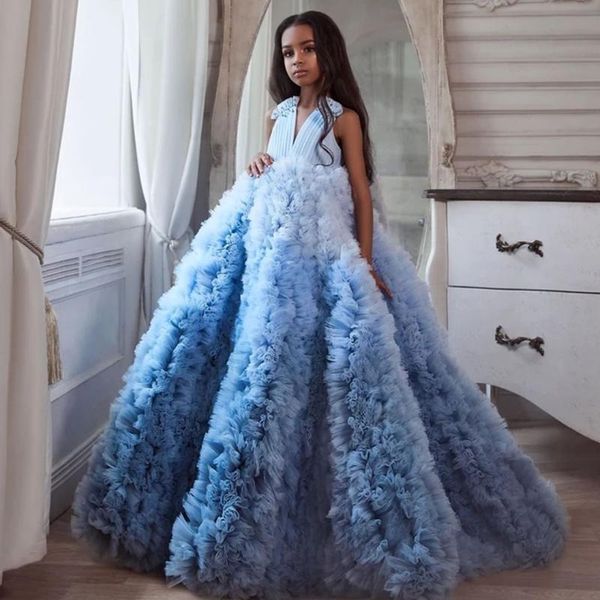 girl's dresses puffy blue flower girl ruffles v neck ball gowns with sweep train sleevesless birthday party tulle kid prom dress, Red;yellow
girl's dresses puffy blue flower girl ruffles v neck ball gowns with sweep train sleevesless birthday party tulle kid prom dress, Red;yellow