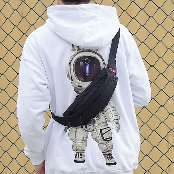 waist bags men bag pack purse casual phone belt pouch women's canvas travel fanny banana hip 4 pockets