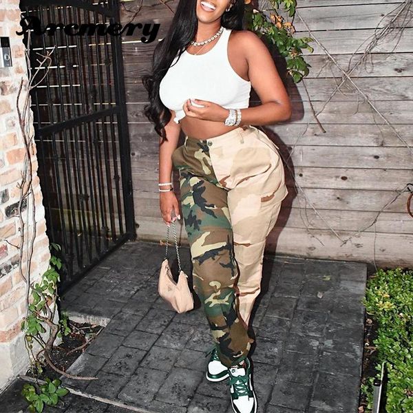 plus size pants women camouflage printed casual cargo, Black
plus size pants women camouflage printed casual cargo, Black