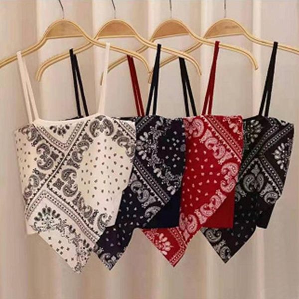 women's tanks & camis trendy women vintage paisley print spaghetti strap chic tank ladies summer backless bowknot sling, White 
women's tanks & camis trendy women vintage paisley print spaghetti strap chic tank ladies summer backless bowknot sling, White