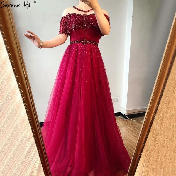 party dresses wine red short sleeves evening 2021 dubai diamond sequins o-neck a-line formal dress la70352, White;black
party dresses wine red short sleeves evening 2021 dubai diamond sequins o-neck a-line formal dress la70352, White;black