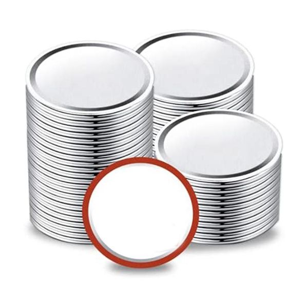 kitchen storage & organization 80/100 pcs regular mouth canning lids 70/86mm mason jar reusable split-type leak proof accessory wwo66
kitchen storage & organization 80/100 pcs regular mouth canning lids 70/86mm mason jar reusable split-type leak proof accessory wwo66