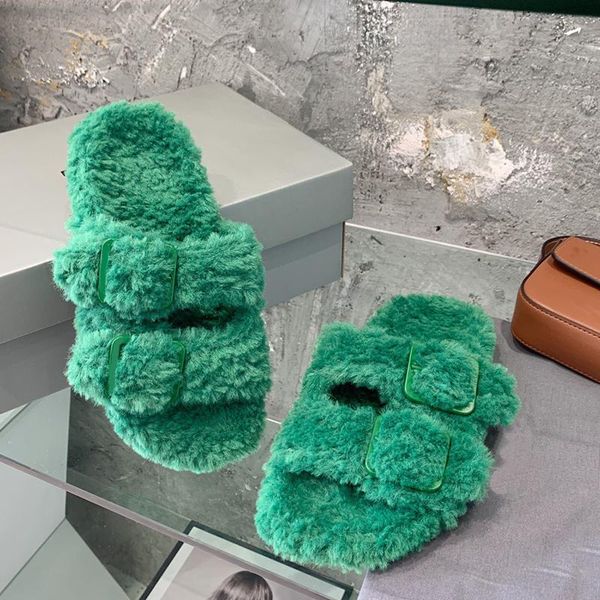 slippers luxury designer fur furry open toe button decorative casual comfortable flat beach ladies sandal slides, Black
slippers luxury designer fur furry open toe button decorative casual comfortable flat beach ladies sandal slides, Black