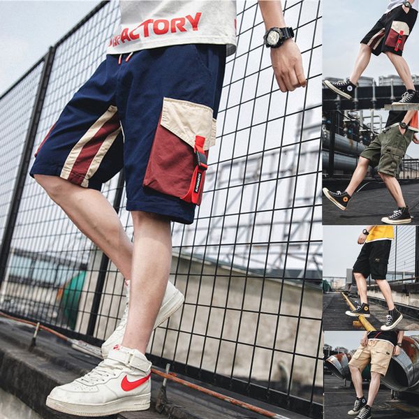summer men's shorts casual overalls capris korean multi pocket loose thin sports pants fashion brand, Black
summer men's shorts casual overalls capris korean multi pocket loose thin sports pants fashion brand, Black