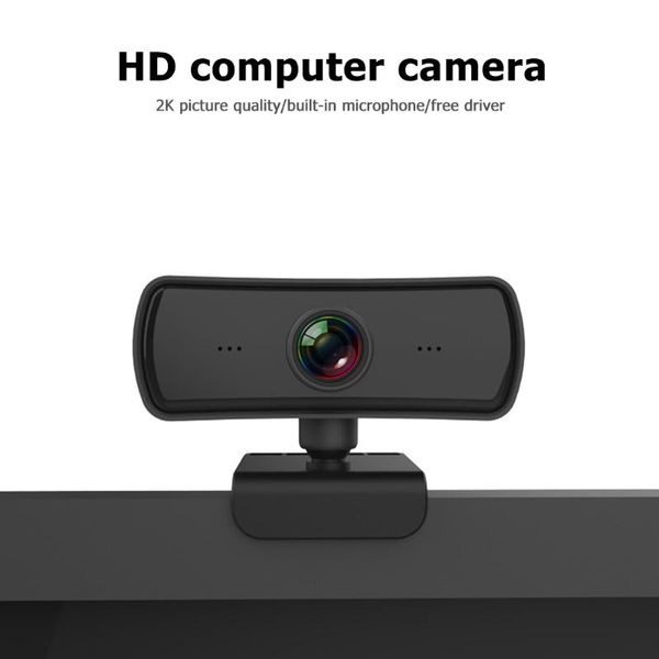 2560*1440 webcam hd computer pc webcamera with microphone rotatable cameras for live broadcast video calling conference work webcams 
2560*1440 webcam hd computer pc webcamera with microphone rotatable cameras for live broadcast video calling conference work webcams