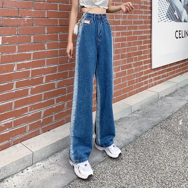 women's jeans 2021 women pantalon gradient fashion y2k loose high waist office lady denim wide leg pants female sweetpants trouser p030, Blue
women's jeans 2021 women pantalon gradient fashion y2k loose high waist office lady denim wide leg pants female sweetpants trouser p030, Blue