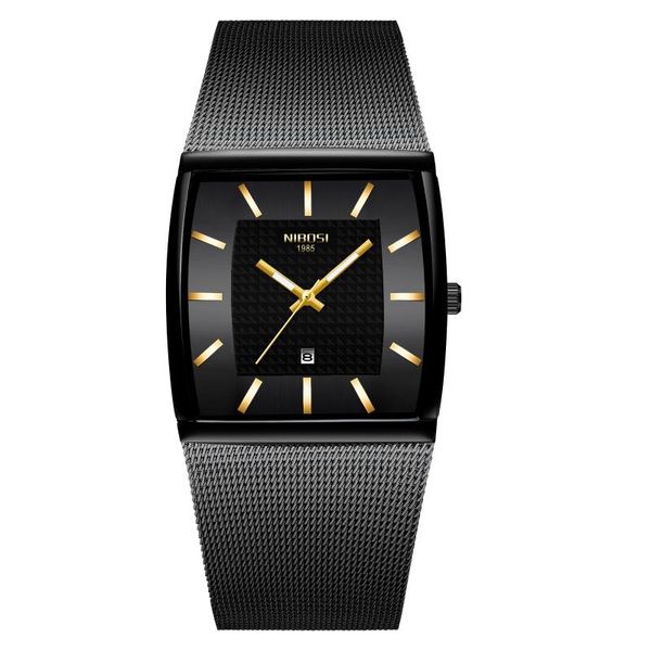 wristwatches nibosi vip link mens watches blue square quartz watch men slim waterproof golden male wristwatch, Slivery;brown
wristwatches nibosi vip link mens watches blue square quartz watch men slim waterproof golden male wristwatch, Slivery;brown
