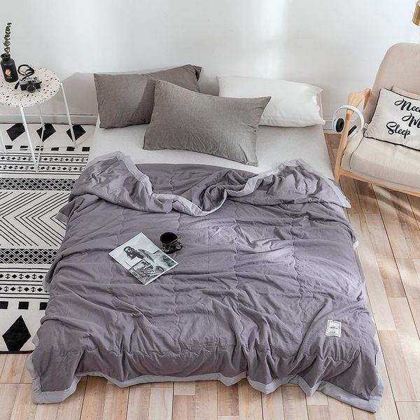 comforters & sets nordic summer quilt simple air-conditioning solid color comforter soft breathable blanket cool bed cover on the
comforters & sets nordic summer quilt simple air-conditioning solid color comforter soft breathable blanket cool bed cover on the
