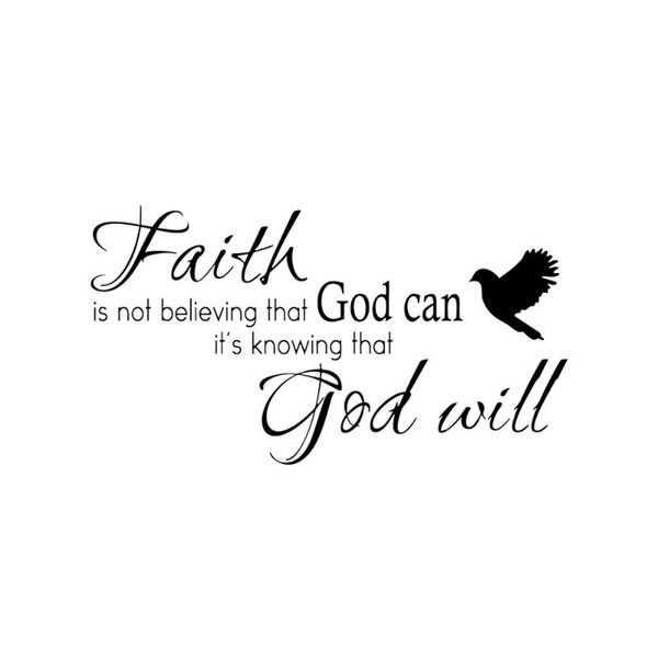 wall stickers faith is not believing that god can it's knowing will decal christian quotes religious art letters décor
wall stickers faith is not believing that god can it's knowing will decal christian quotes religious art letters décor