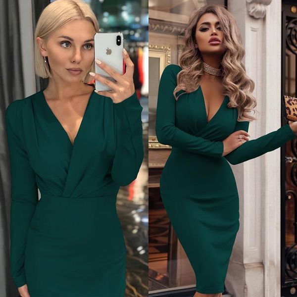 casual dresses 2021 women boho fashion vintage bodycon slim party dress long sleeve deep v neck solid elegant spring, Black;gray
casual dresses 2021 women boho fashion vintage bodycon slim party dress long sleeve deep v neck solid elegant spring, Black;gray