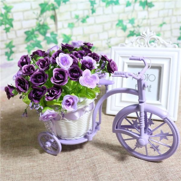 decorative objects & figurines simple artificial flower bicycle stylish rose car crafts home improvement furniture plastic rattan rustic dec
decorative objects & figurines simple artificial flower bicycle stylish rose car crafts home improvement furniture plastic rattan rustic dec