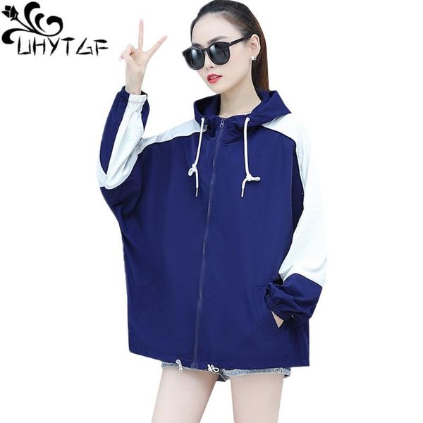 women's jackets uhytgf hooded summer jacket women long sleeve sun protection clothing short coat korean 3xl oversized student thin top, Black;brown
women's jackets uhytgf hooded summer jacket women long sleeve sun protection clothing short coat korean 3xl oversized student thin top, Black;brown