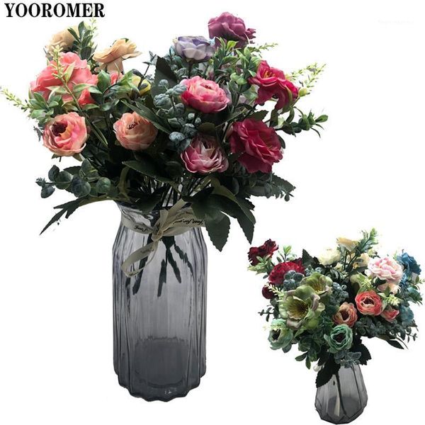 decorative flowers & wreaths yoormer artificial peony silk flower bouquet elegant home wedding banquet decoration1
decorative flowers & wreaths yoormer artificial peony silk flower bouquet elegant home wedding banquet decoration1