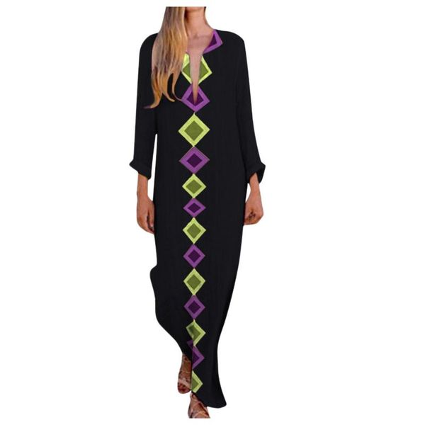 casual dresses bohemian dress 2021 plus size long sleeve summer woman print girls beach maxi women boho, Black;gray
casual dresses bohemian dress 2021 plus size long sleeve summer woman print girls beach maxi women boho, Black;gray