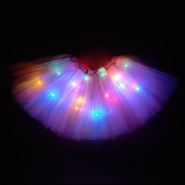 year gradation light led kids womens skirts coloured lights tutu princess party tutus tulle child ballet dance rainbow, Blue
year gradation light led kids womens skirts coloured lights tutu princess party tutus tulle child ballet dance rainbow, Blue
