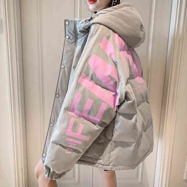 harajuku printed down padded jacket women's thick coat winter korean fashion preppy freshing casual loose coat trend 211130, Black
harajuku printed down padded jacket women's thick coat winter korean fashion preppy freshing casual loose coat trend 211130, Black