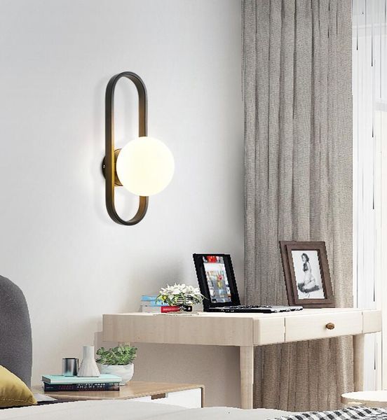 wall lamps nordic minimalist glass aisle balcony corridor bedroom creative post-modern lamp e27
wall lamps nordic minimalist glass aisle balcony corridor bedroom creative post-modern lamp e27