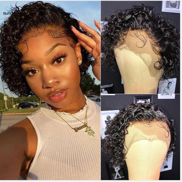 pixie cut wig human hair wigs short curly pre plucked bleached knots 150% bob 13x4 lace 4x4 closure remy1, Black;brown
pixie cut wig human hair wigs short curly pre plucked bleached knots 150% bob 13x4 lace 4x4 closure remy1, Black;brown