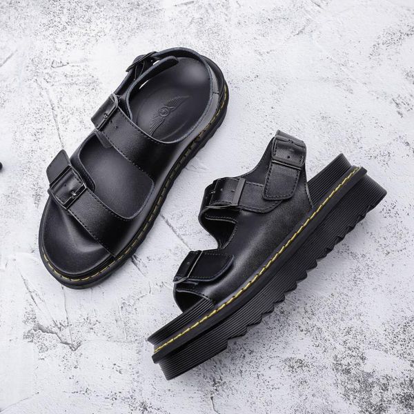 black thick-soled sandals women's ins style flat-heeled platform british all-match non-slip flip-flop beach shoes women
black thick-soled sandals women's ins style flat-heeled platform british all-match non-slip flip-flop beach shoes women