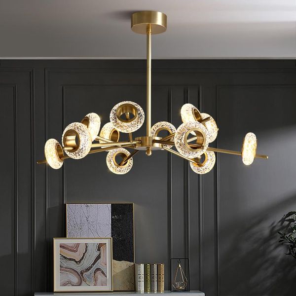 chandeliers copper luxury living room multi-head led postmodern lighting hanging fixtures villa lobby crystal art
chandeliers copper luxury living room multi-head led postmodern lighting hanging fixtures villa lobby crystal art
