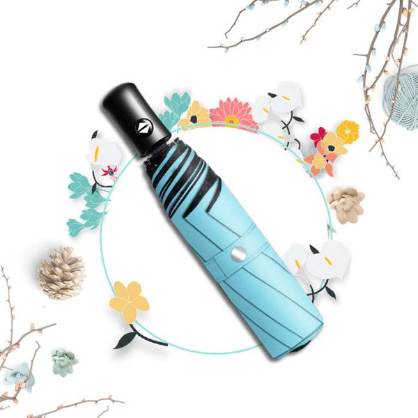 small pure color automatic umbrella male and female sunscreen ultraviolet sunshade three fold student advertising
small pure color automatic umbrella male and female sunscreen ultraviolet sunshade three fold student advertising